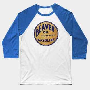 Beaver Oil Baseball T-Shirt